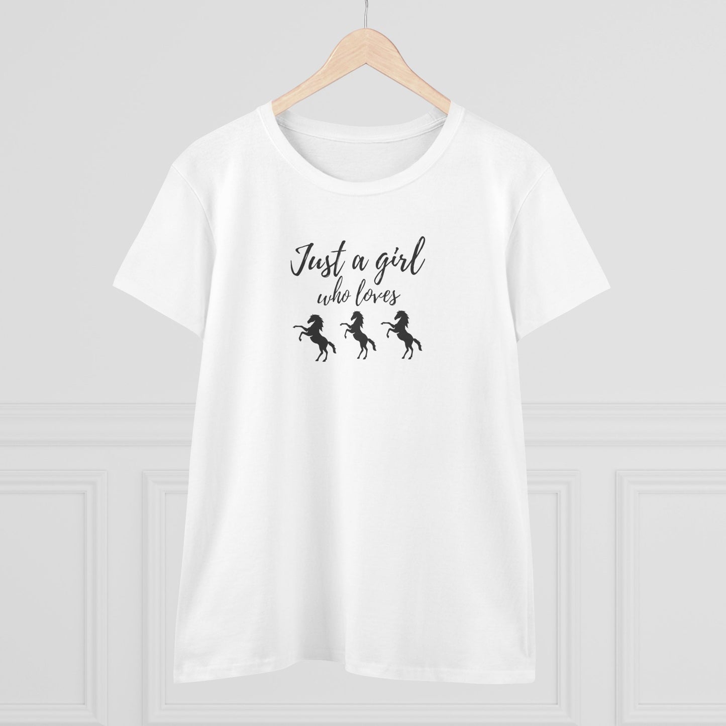 Graphic Horse Lover Women's Tee