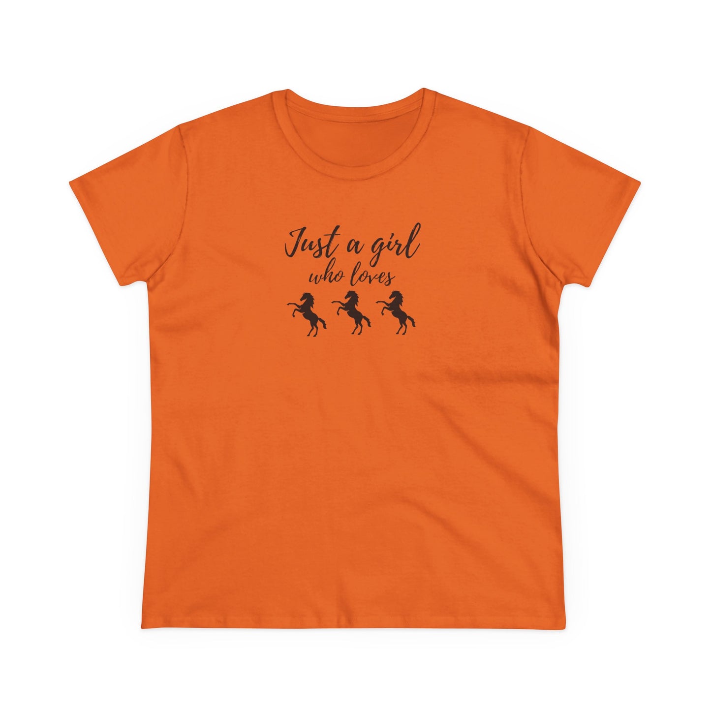 Graphic Horse Lover Women's Tee