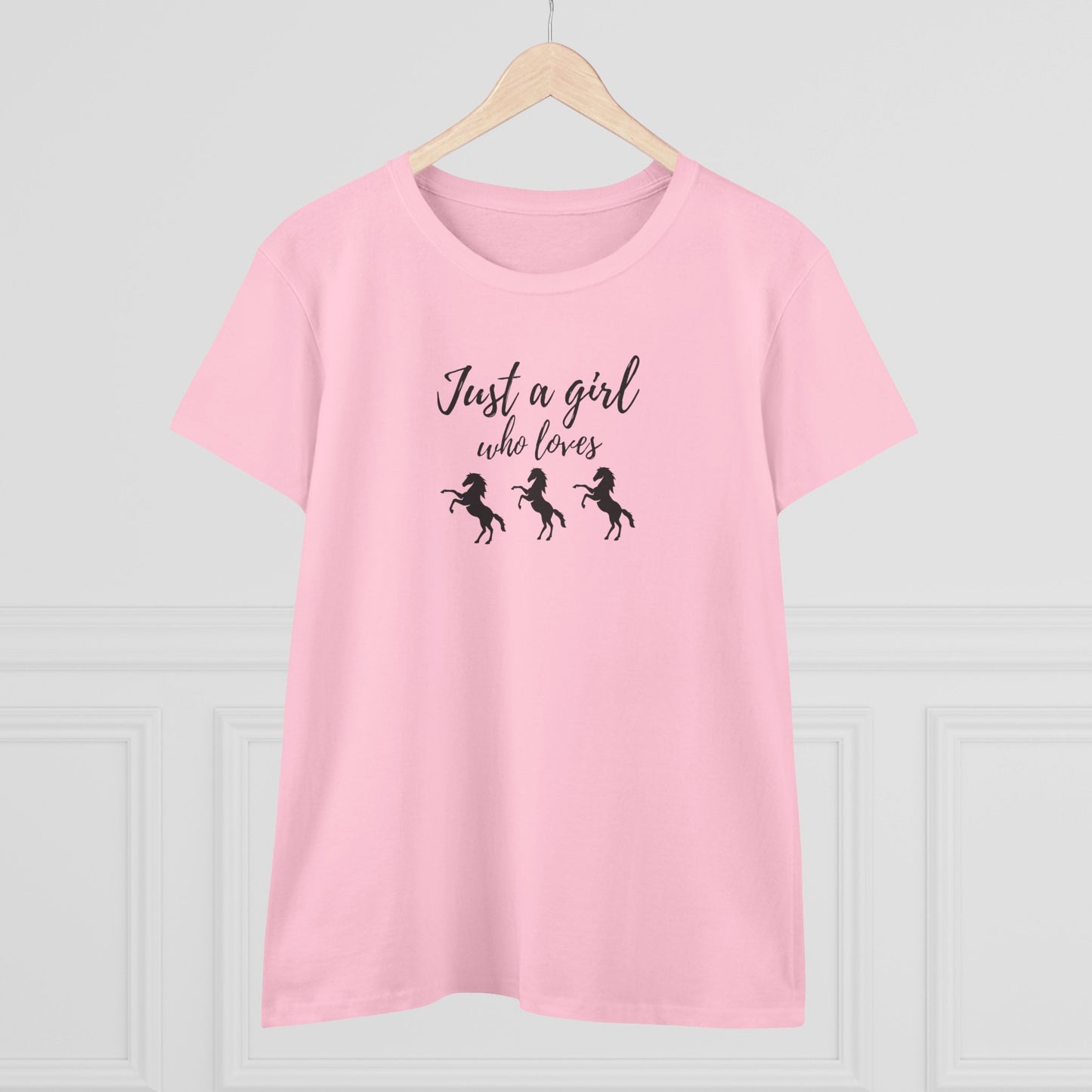 Graphic Horse Lover Women's Tee