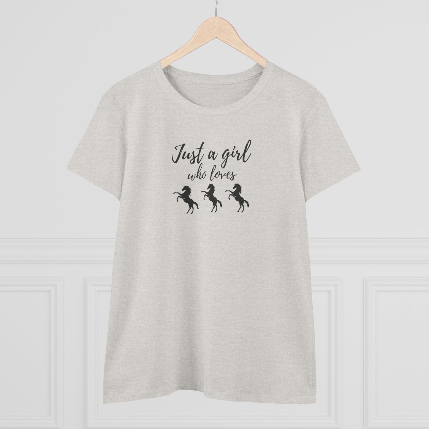 Graphic Horse Lover Women's Tee