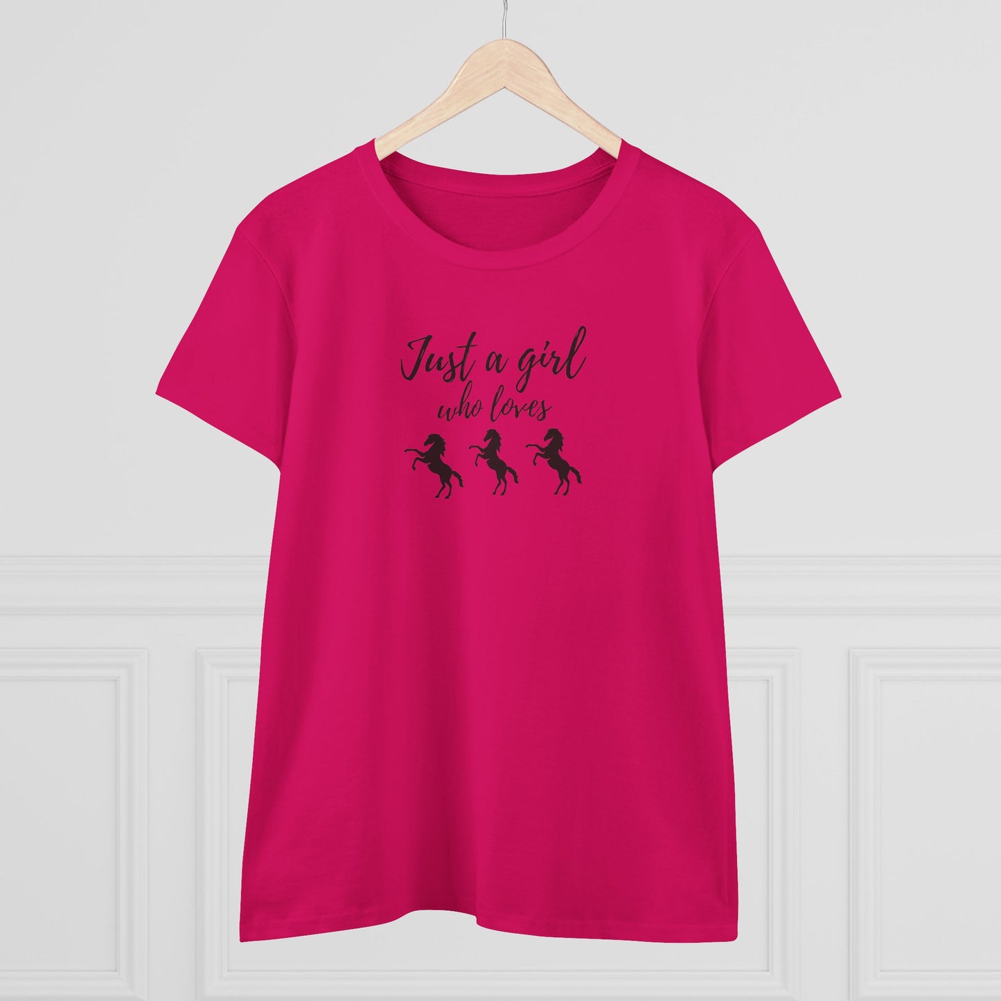 Graphic Horse Lover Women's Tee