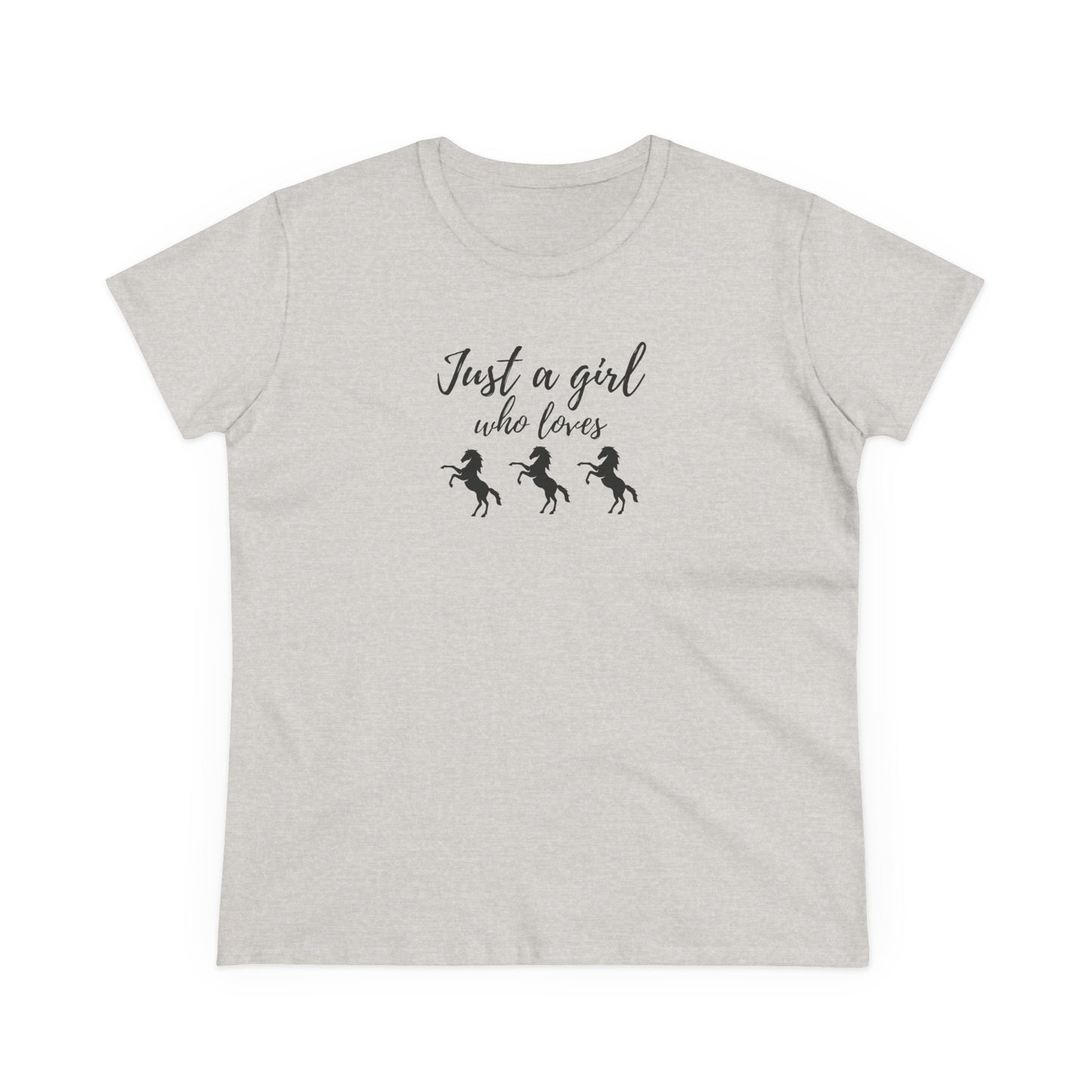 Graphic Horse Lover Women's Tee