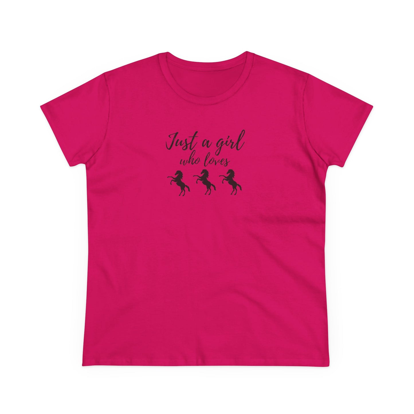 Graphic Horse Lover Women's Tee
