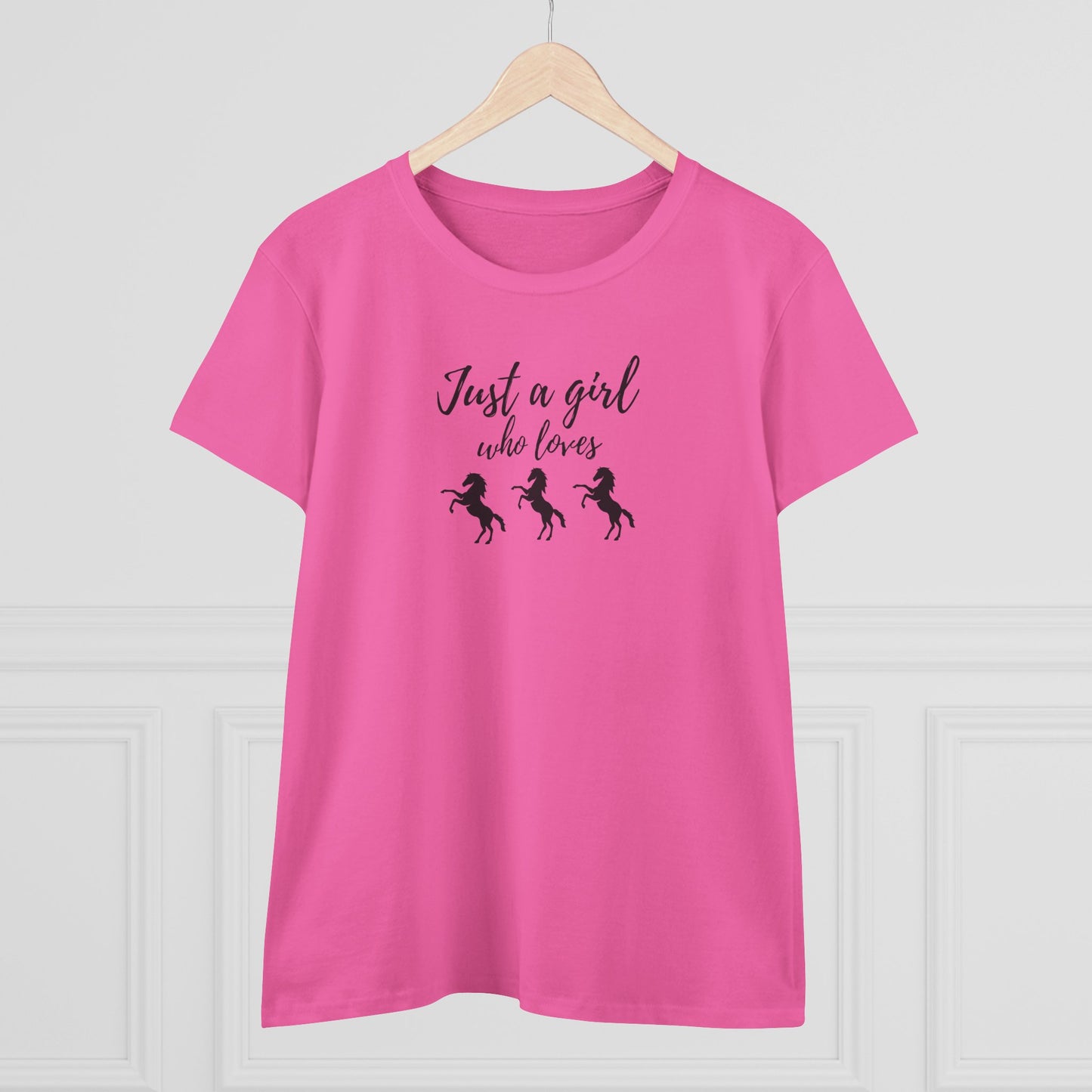 Graphic Horse Lover Women's Tee