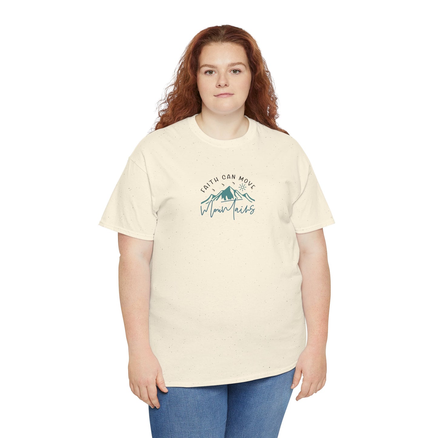 Faith Can Move Mountains Christian T-Shirt