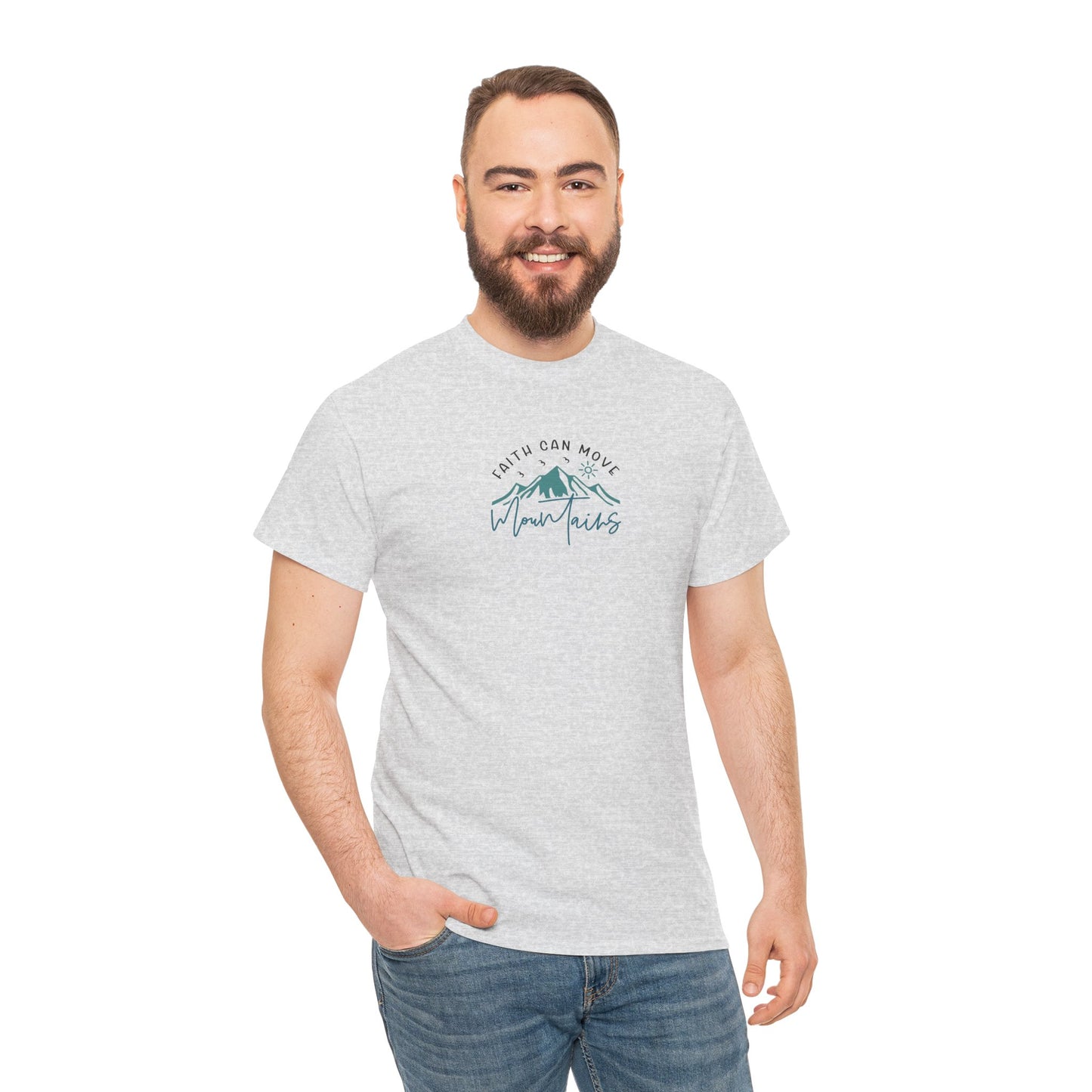 Faith Can Move Mountains Christian T-Shirt