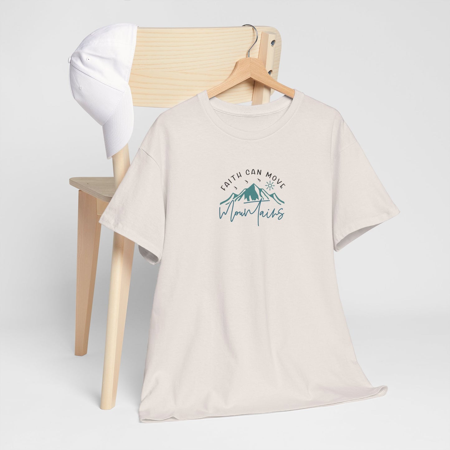 Faith Can Move Mountains Christian T-Shirt