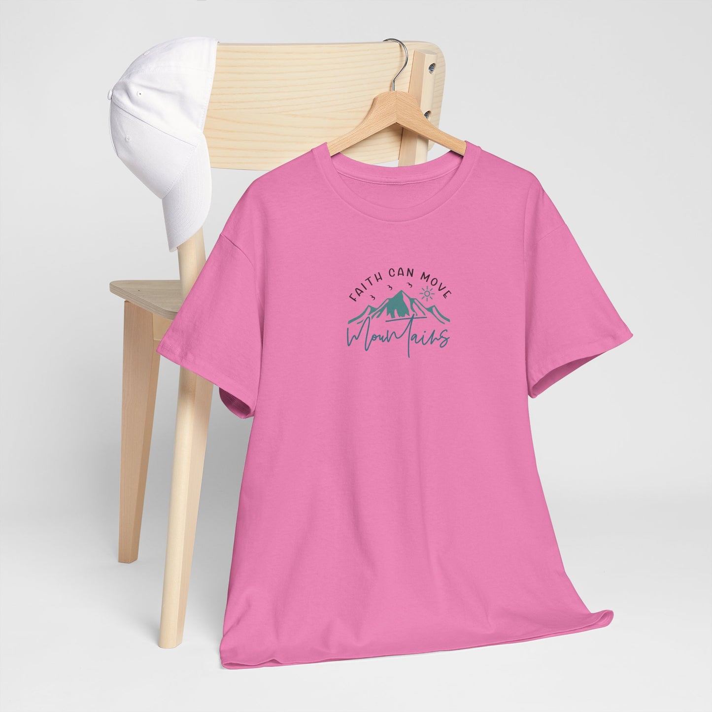 Faith Can Move Mountains Christian T-Shirt