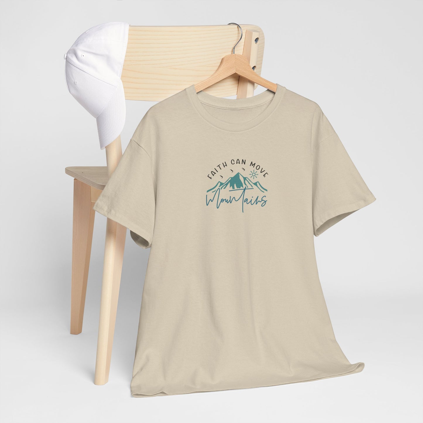 Faith Can Move Mountains Christian T-Shirt