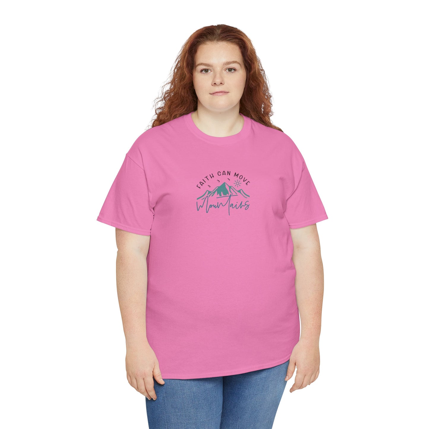 Faith Can Move Mountains Christian T-Shirt