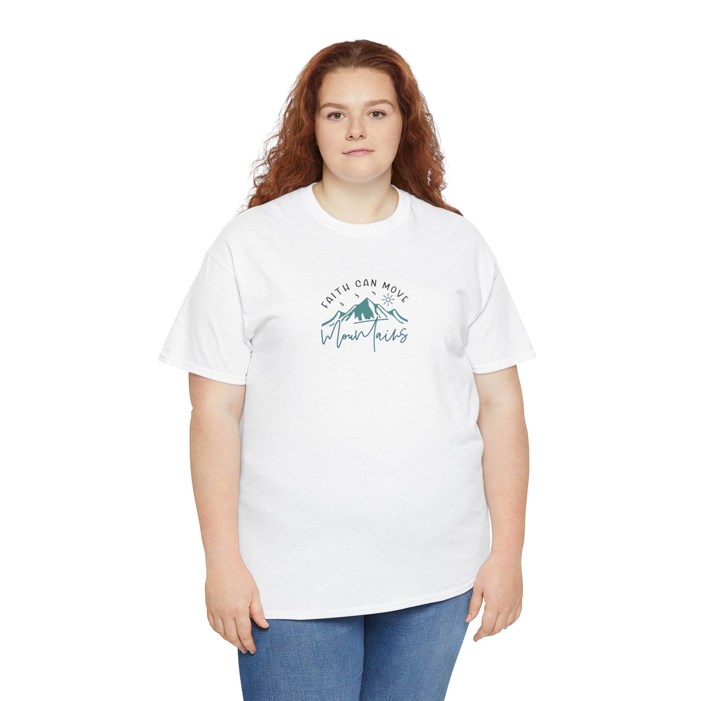 Faith Can Move Mountains Christian T-Shirt