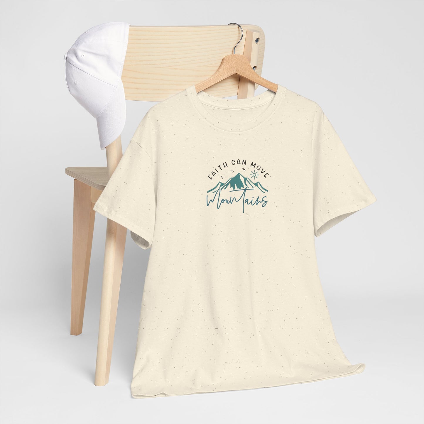 Faith Can Move Mountains Christian T-Shirt
