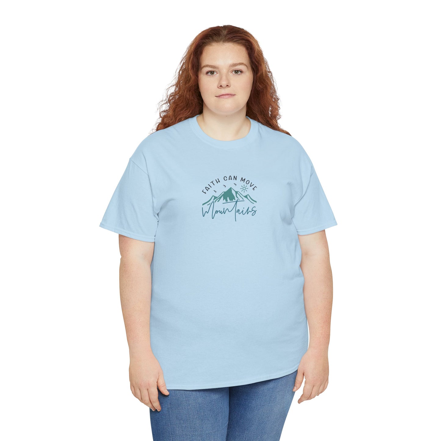 Faith Can Move Mountains Christian T-Shirt
