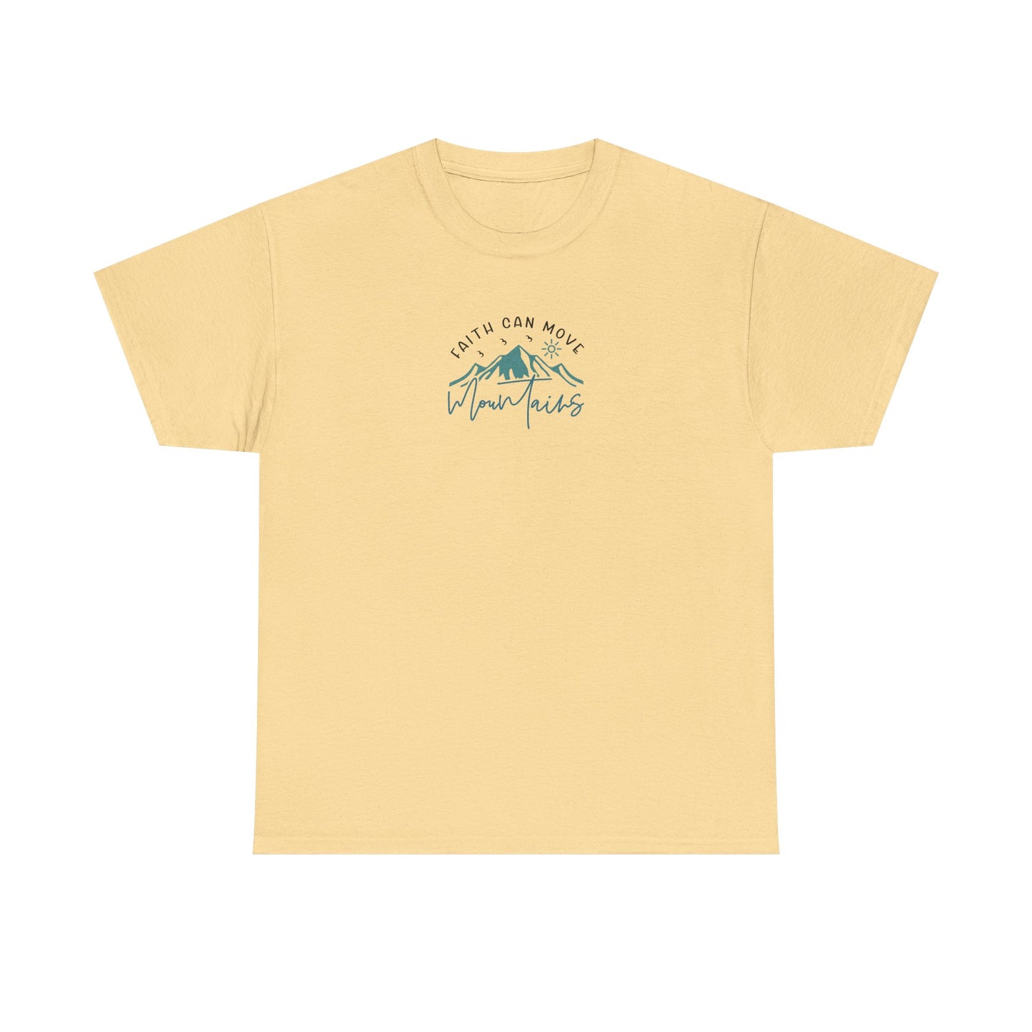 Faith Can Move Mountains Christian T-Shirt