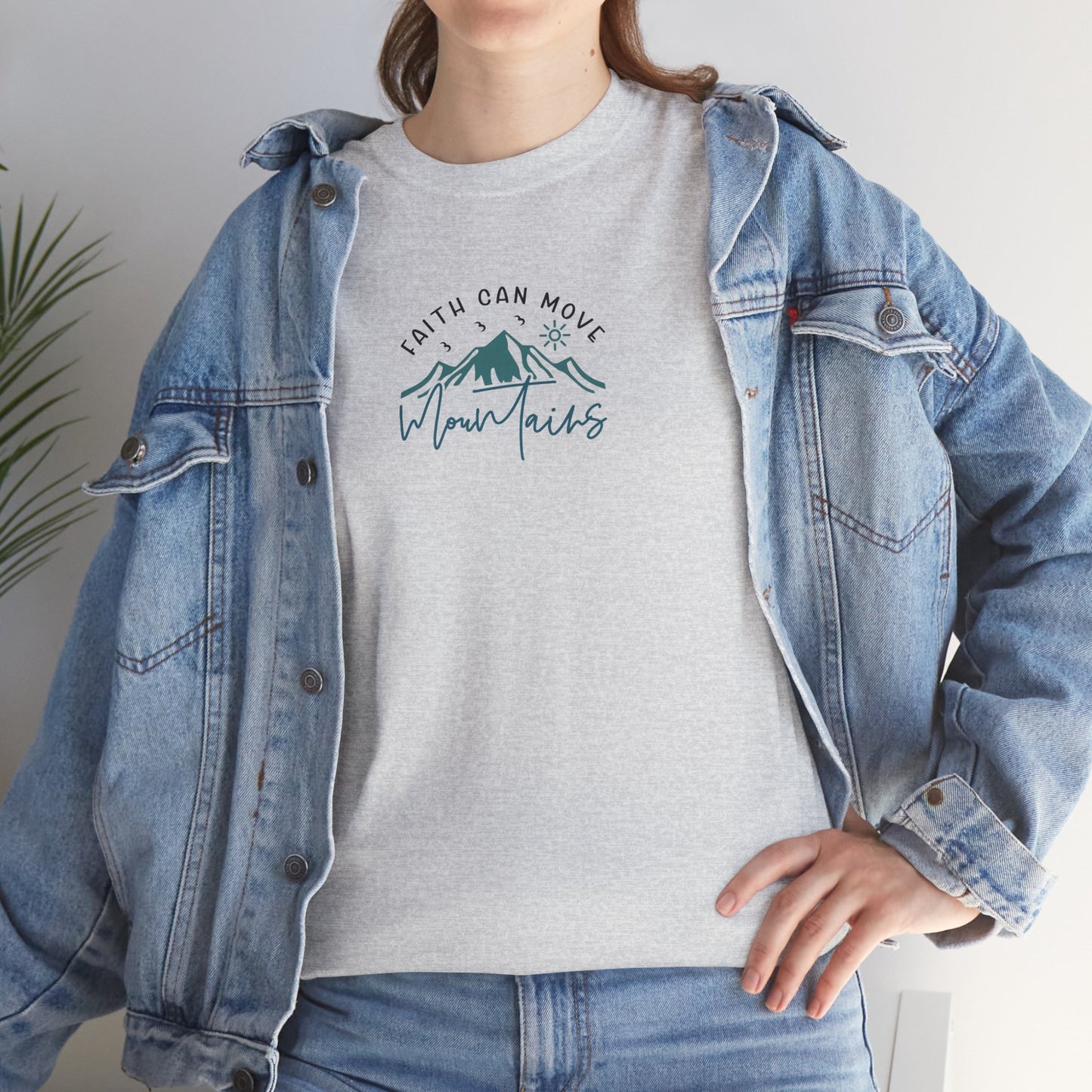 Faith Can Move Mountains Christian T-Shirt