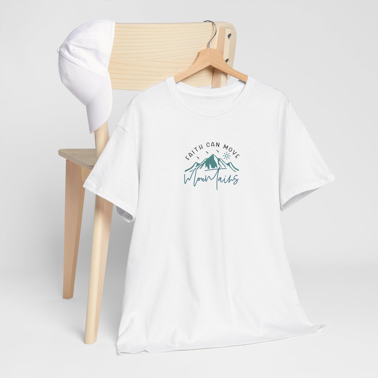 Faith Can Move Mountains Christian T-Shirt