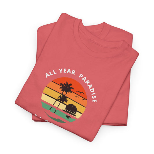 Vintage Sunset Graphic Tee, Casual T-Shirt, Summer Vibes Shirt, Beachwear, Gift for Him/Her, Cozy Everyday Wear