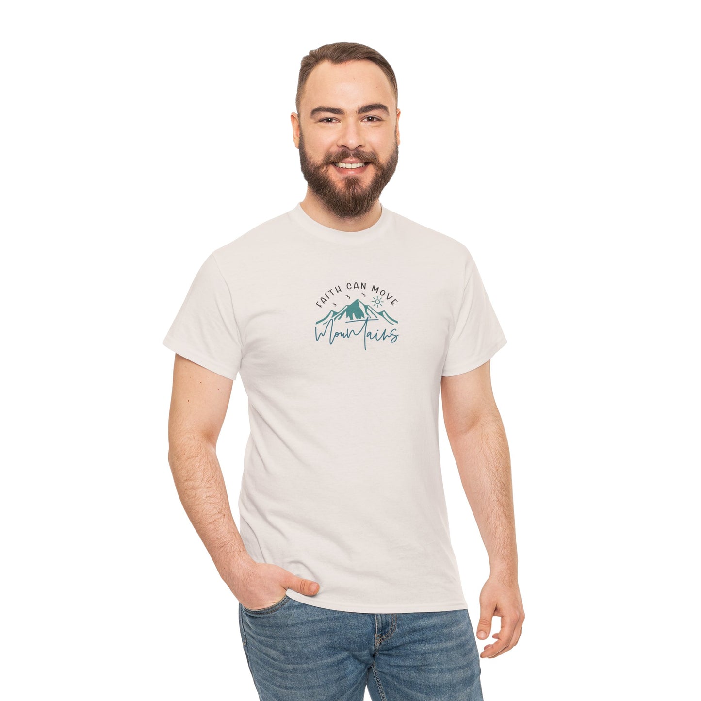 Faith Can Move Mountains Christian T-Shirt