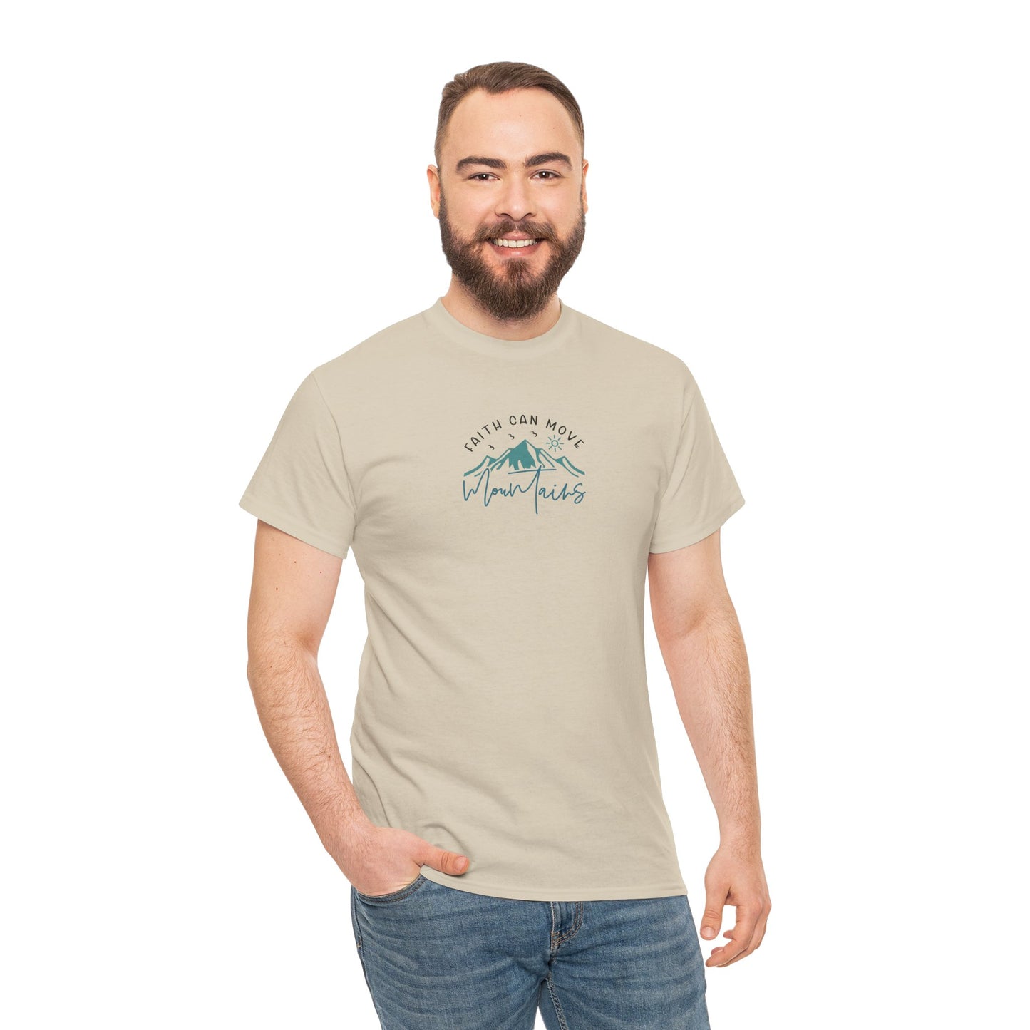 Faith Can Move Mountains Christian T-Shirt