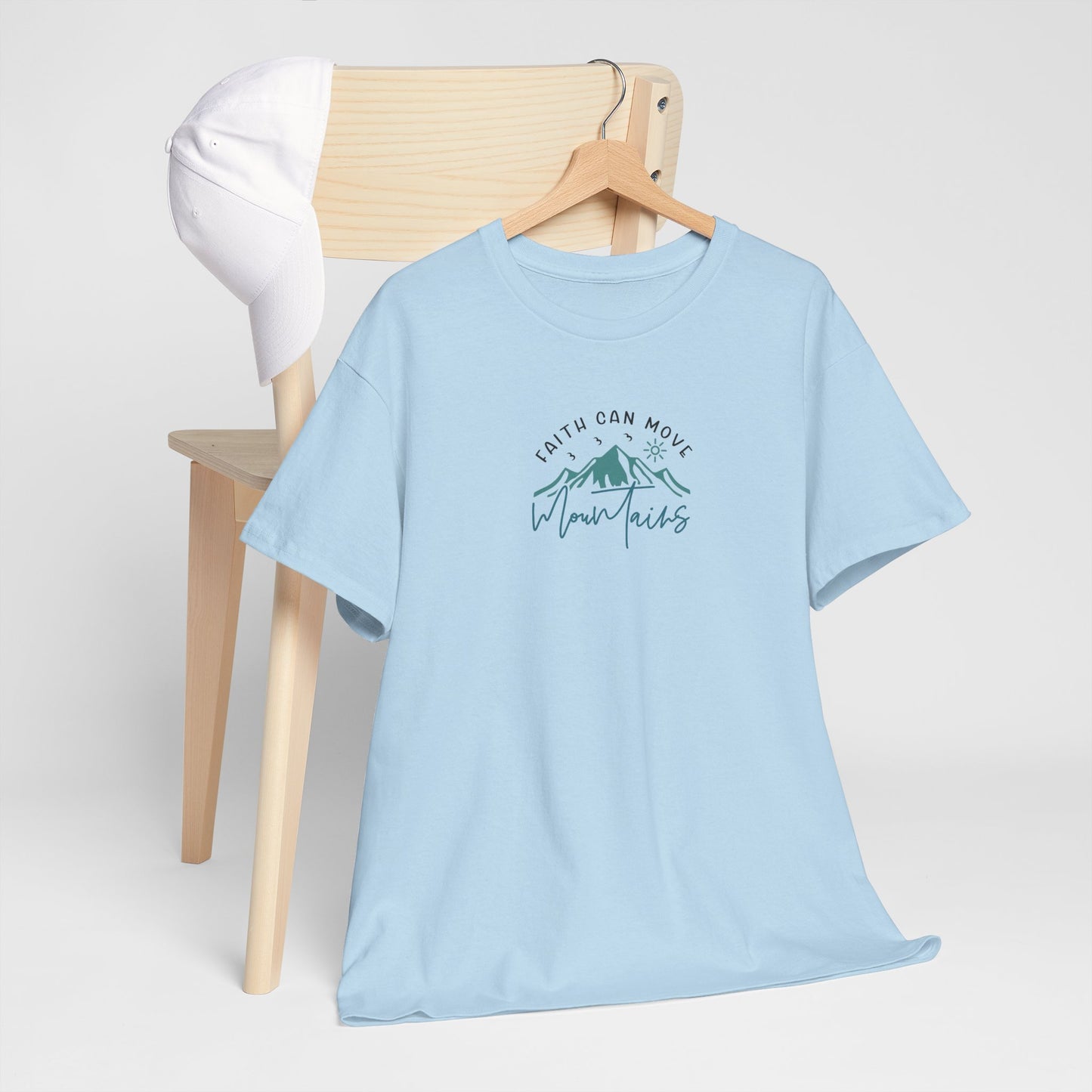 Faith Can Move Mountains Christian T-Shirt