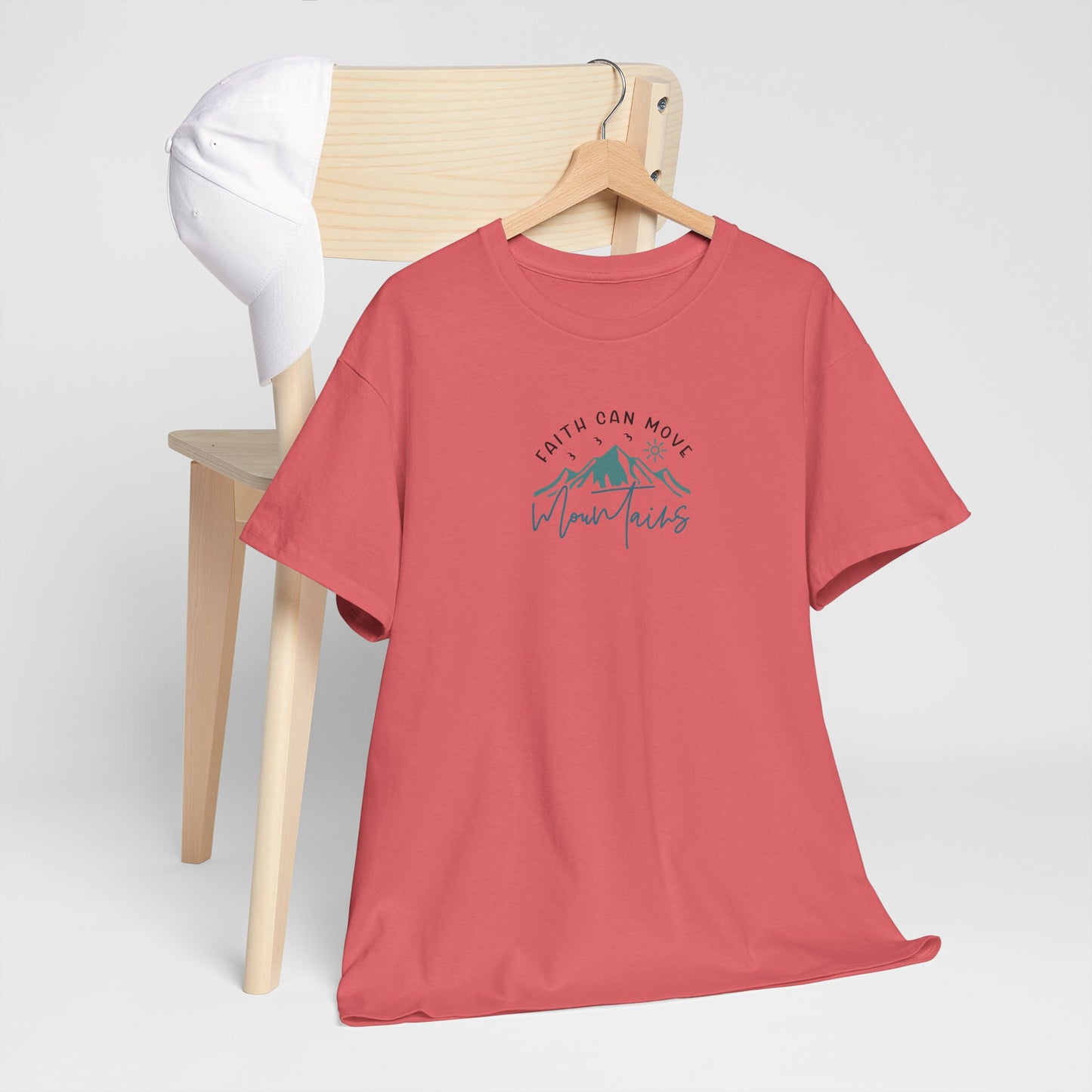 Faith Can Move Mountains Christian T-Shirt