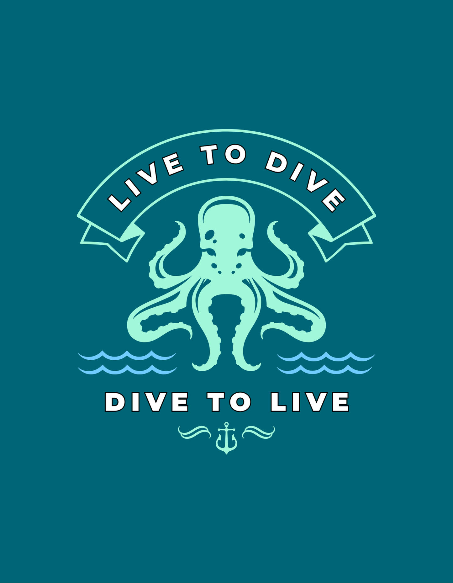 Scuba Dive Lover Graphic Tee
