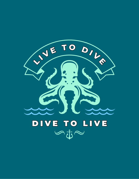 Scuba Dive Lover Graphic Tee