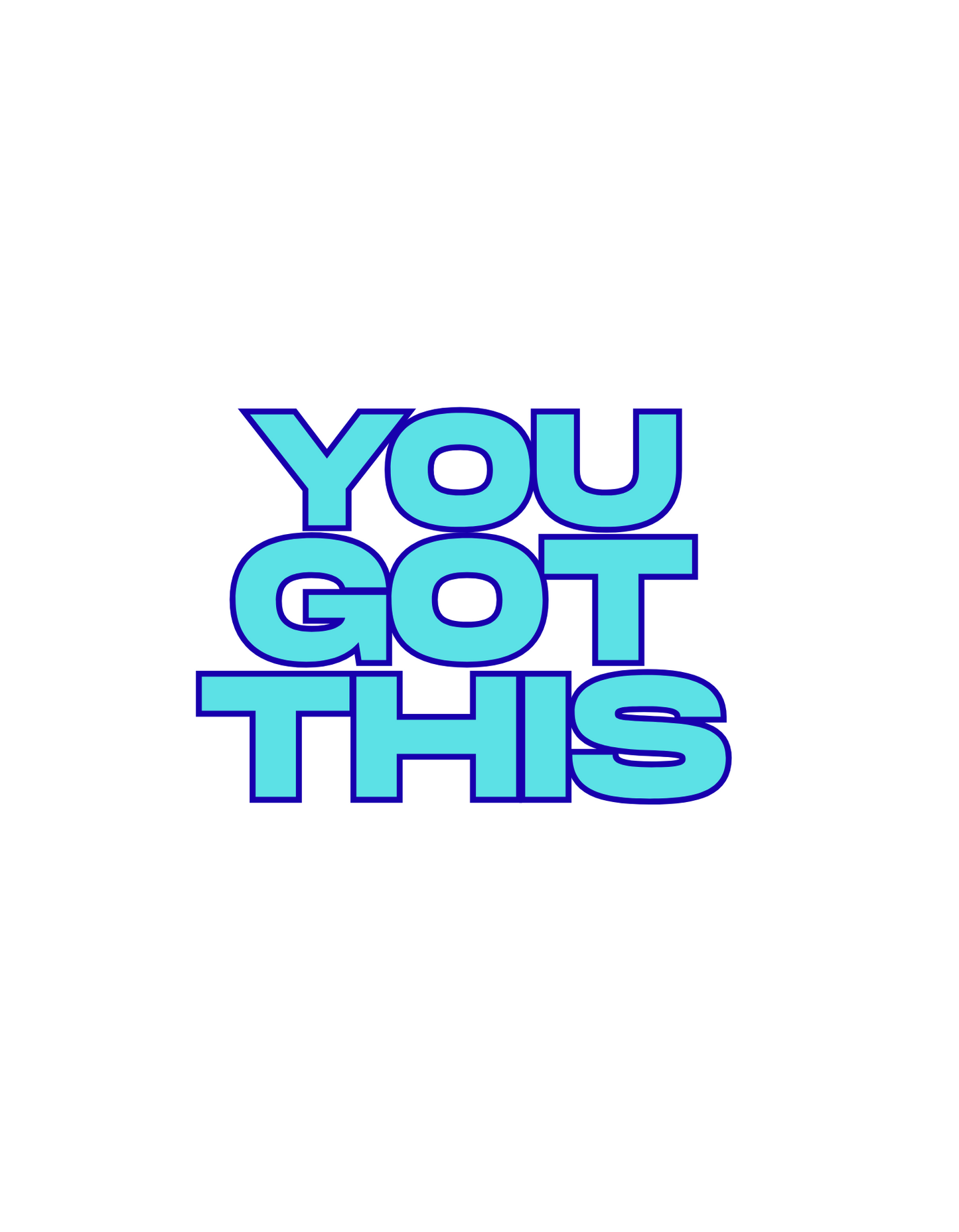 Graphic Unisex Tee - You Got This Design