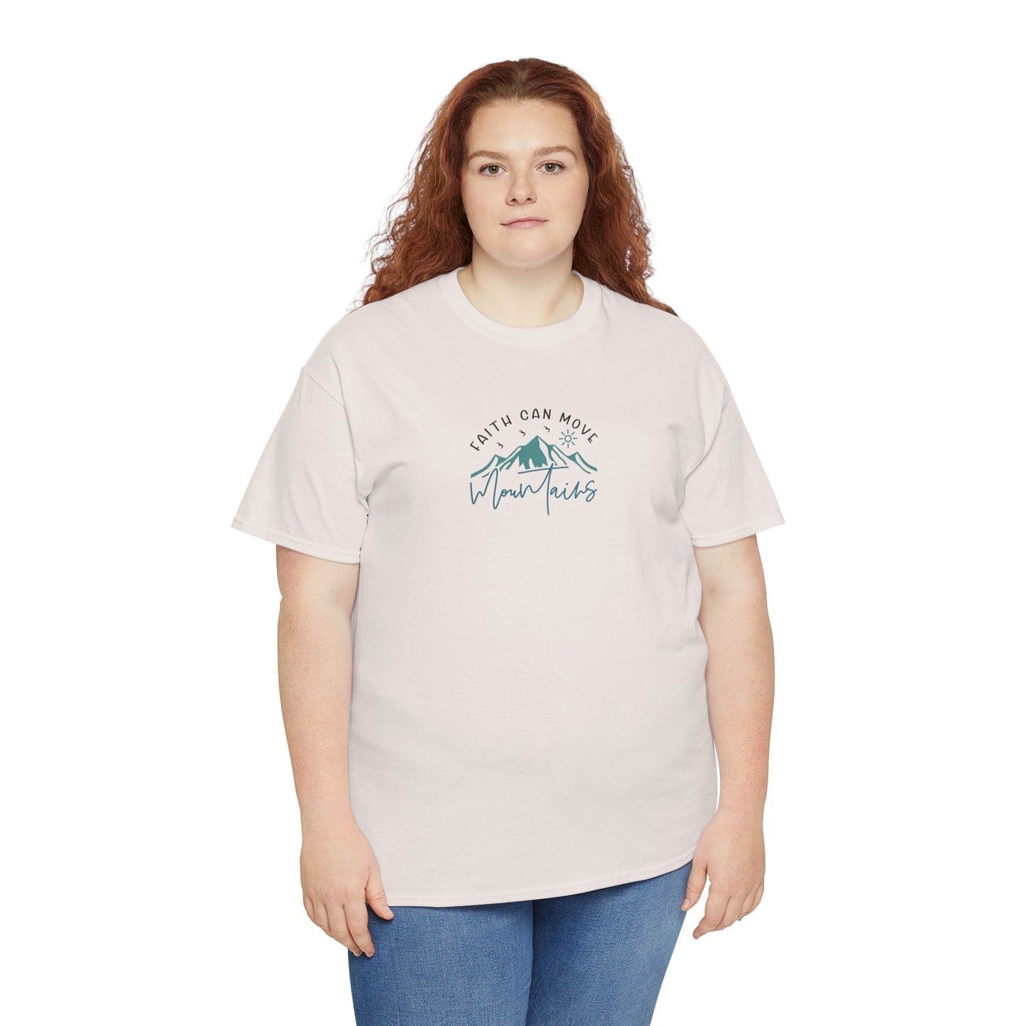 Faith Can Move Mountains Christian T-Shirt