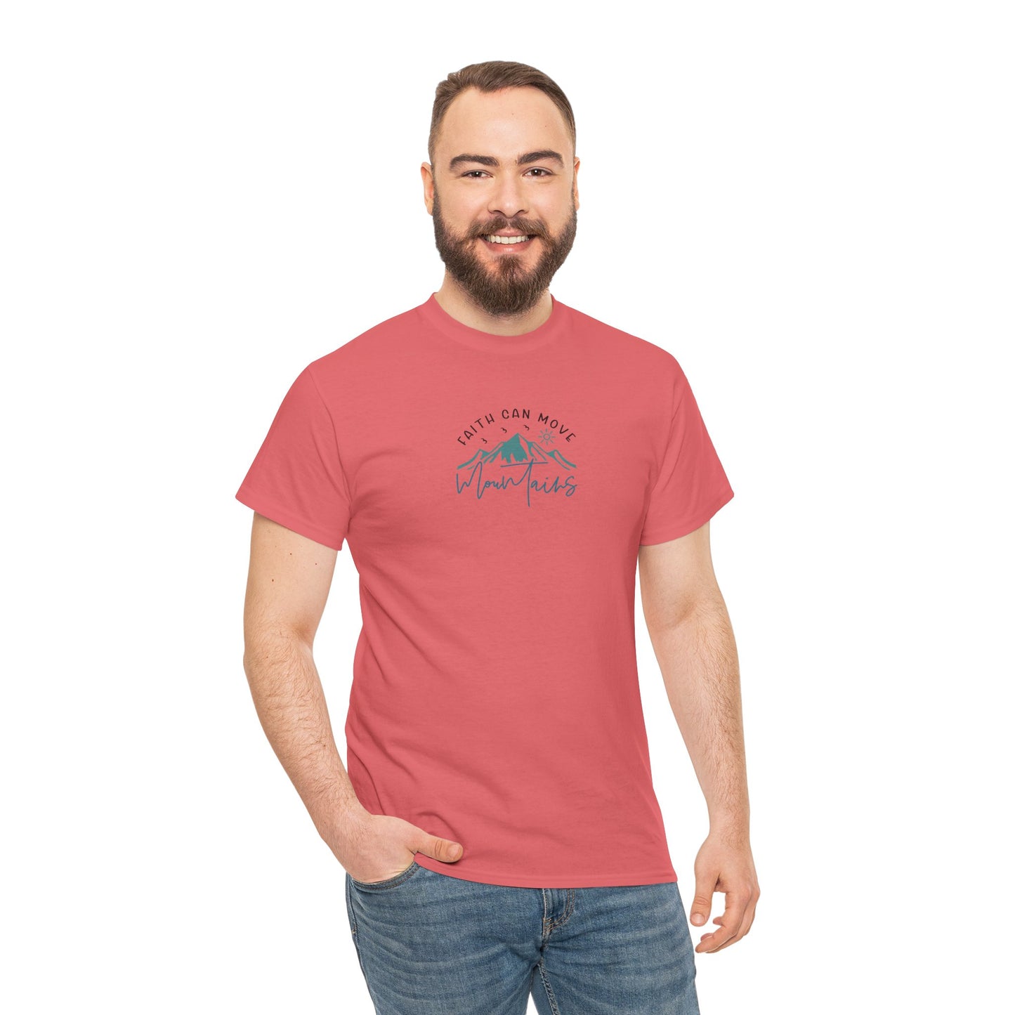 Faith Can Move Mountains Christian T-Shirt