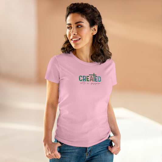 Christian Created with A Purpose Tee
