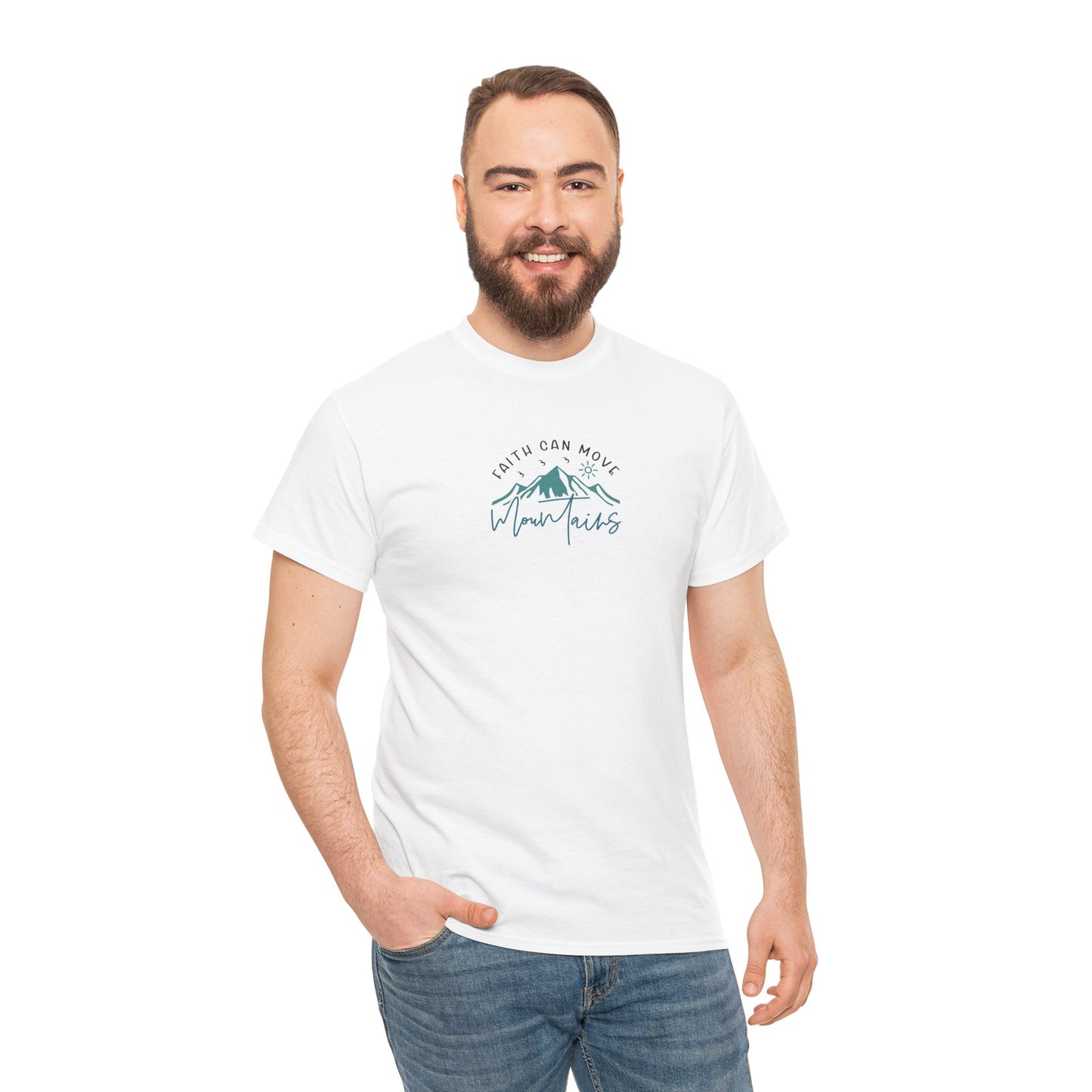 Faith Can Move Mountains Christian T-Shirt