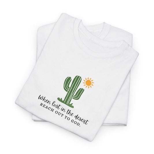 Christian Cactus Tee God T Shirt Graphic Unisex