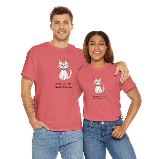 Cat Rescue Lover Tee