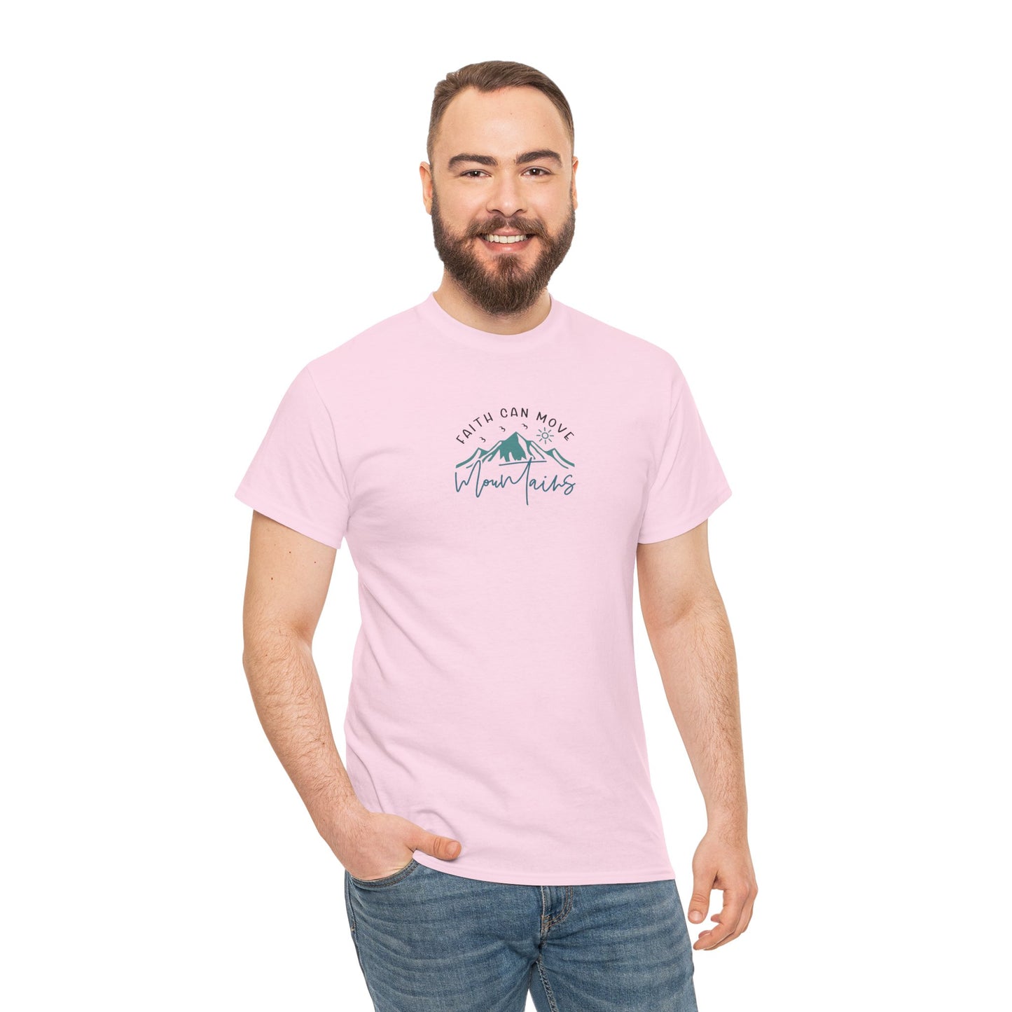 Faith Can Move Mountains Christian T-Shirt