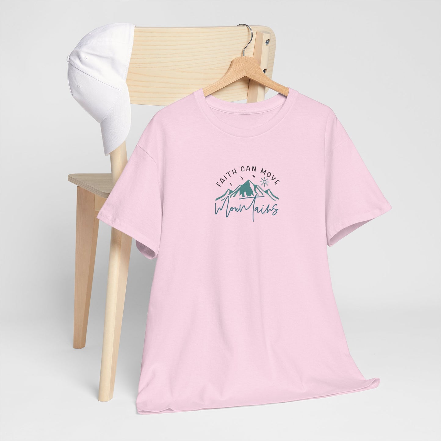Faith Can Move Mountains Christian T-Shirt