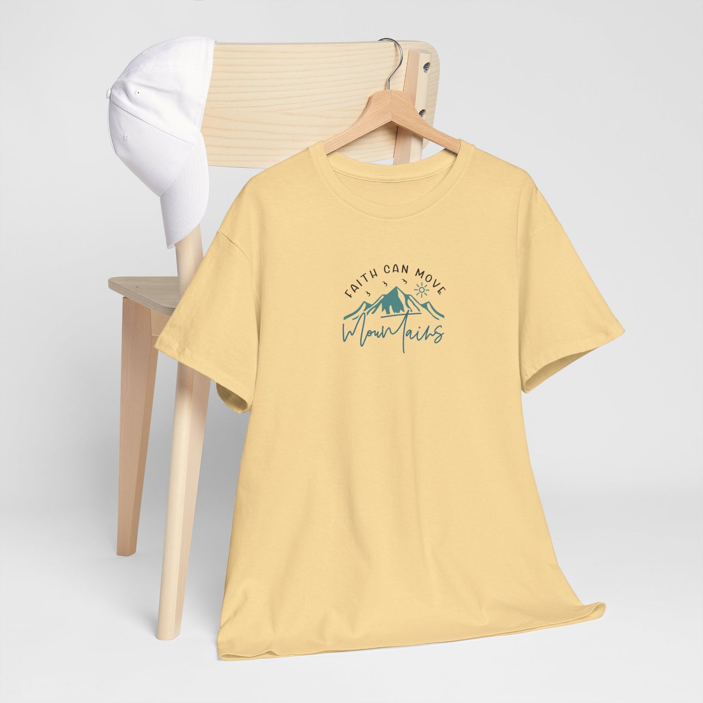 Faith Can Move Mountains Christian T-Shirt