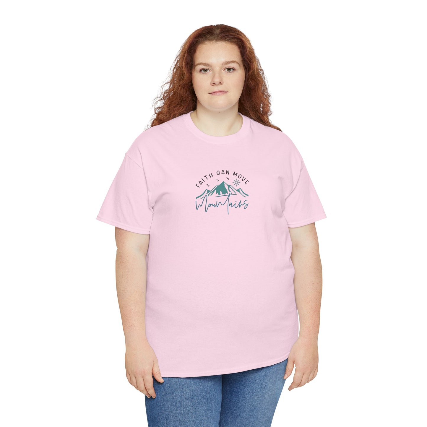 Faith Can Move Mountains Christian T-Shirt