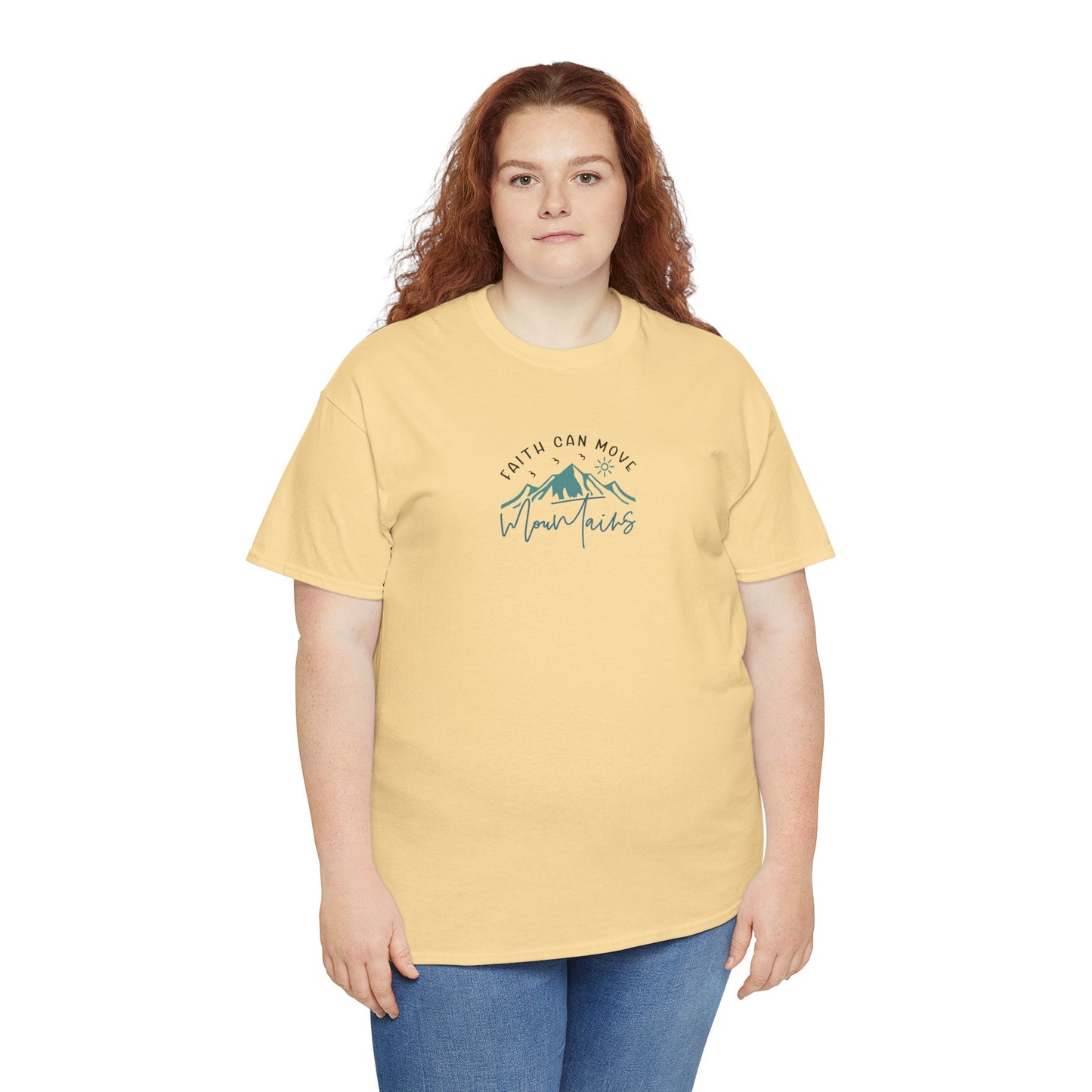 Faith Can Move Mountains Christian T-Shirt