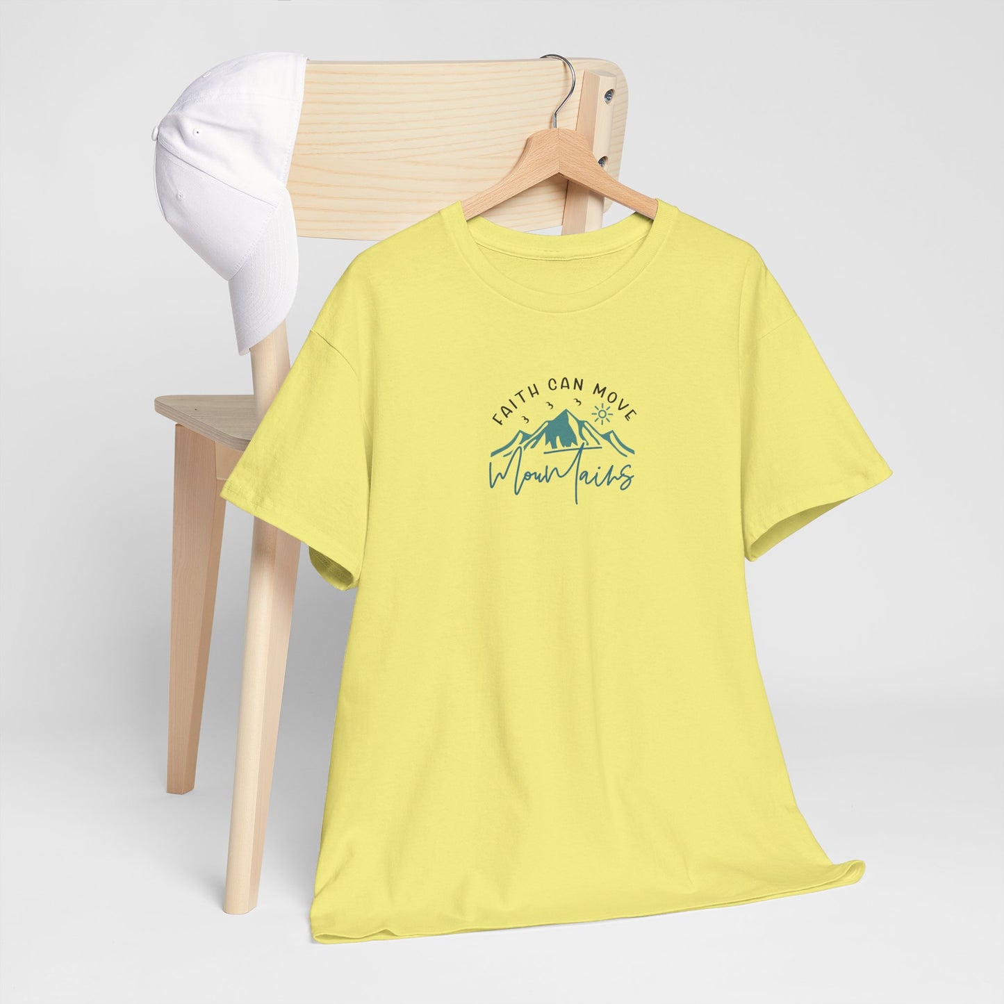 Faith Can Move Mountains Christian T-Shirt